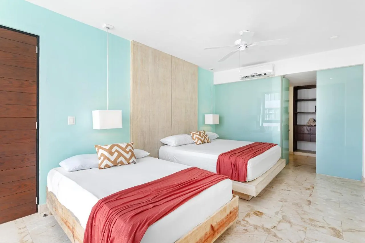 דירה פלאייה דל כרמן Downtown Playa Condo מקסיקו